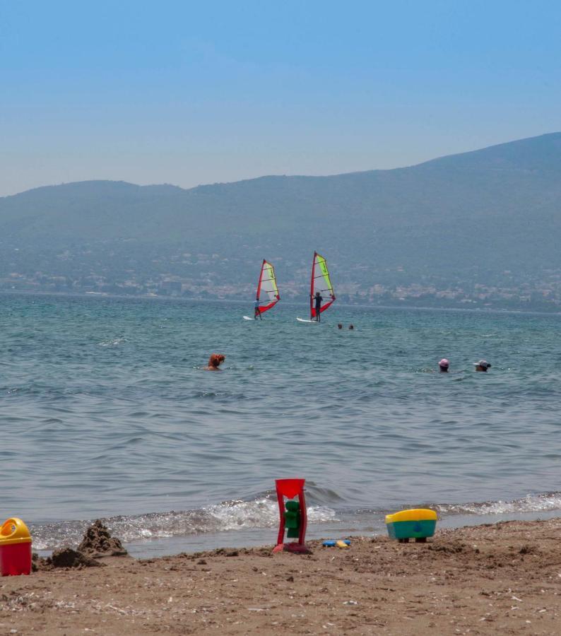 Kima: Relaxing Beach Home Next To Sparkling Waters Néa Mákri المظهر الخارجي الصورة