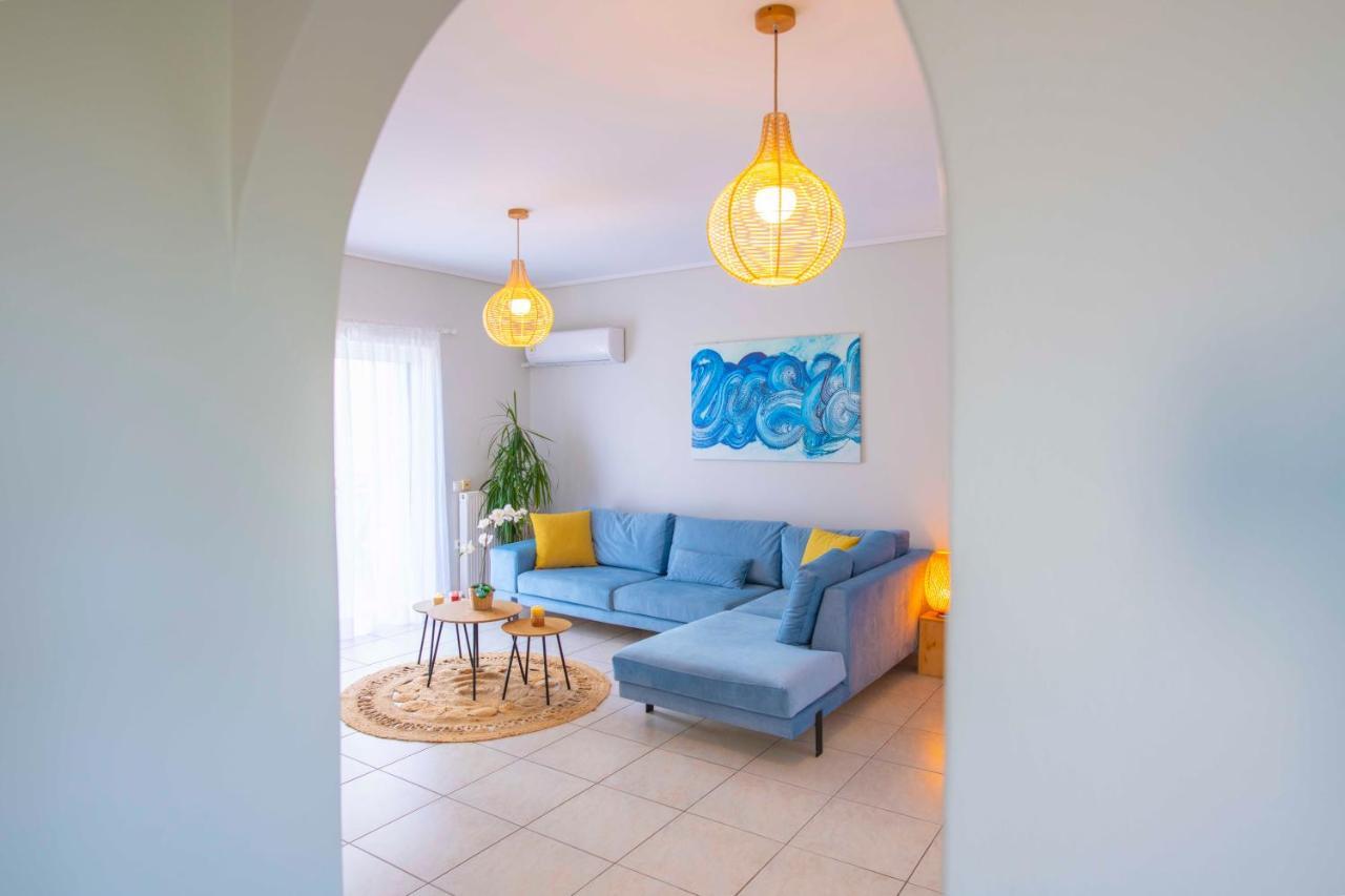 Kima: Relaxing Beach Home Next To Sparkling Waters Néa Mákri المظهر الخارجي الصورة